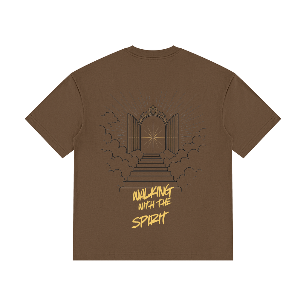 Unisex Drop Shoulder Cotton T-Shirt