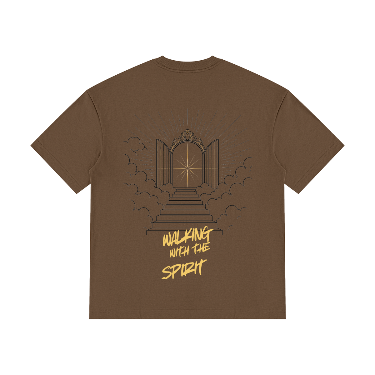 Unisex Drop Shoulder Cotton T-Shirt