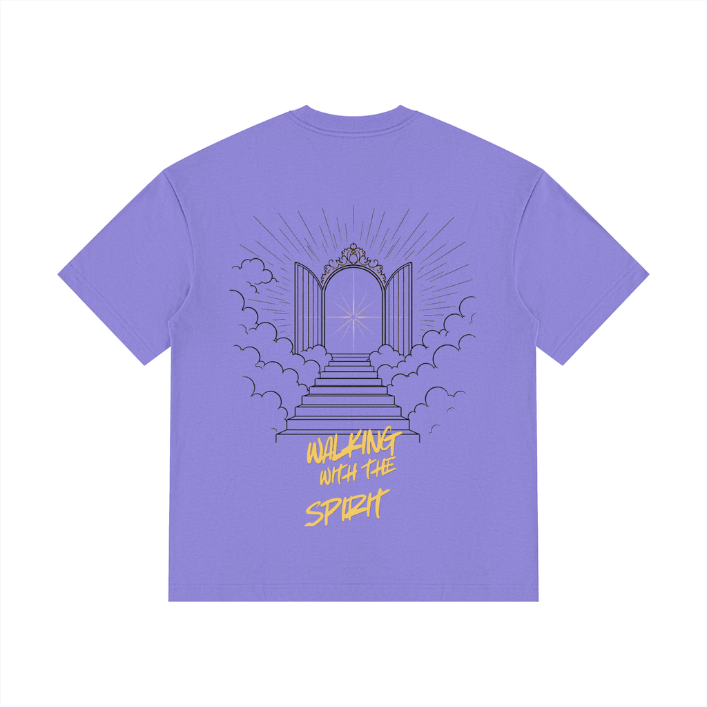 Unisex Drop Shoulder Cotton T-Shirt