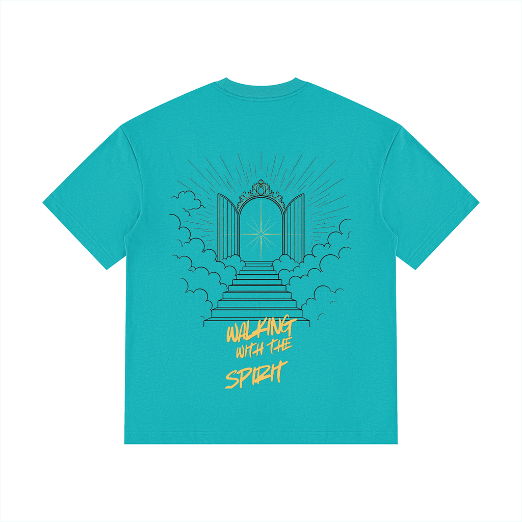 Unisex Drop Shoulder Cotton T-Shirt