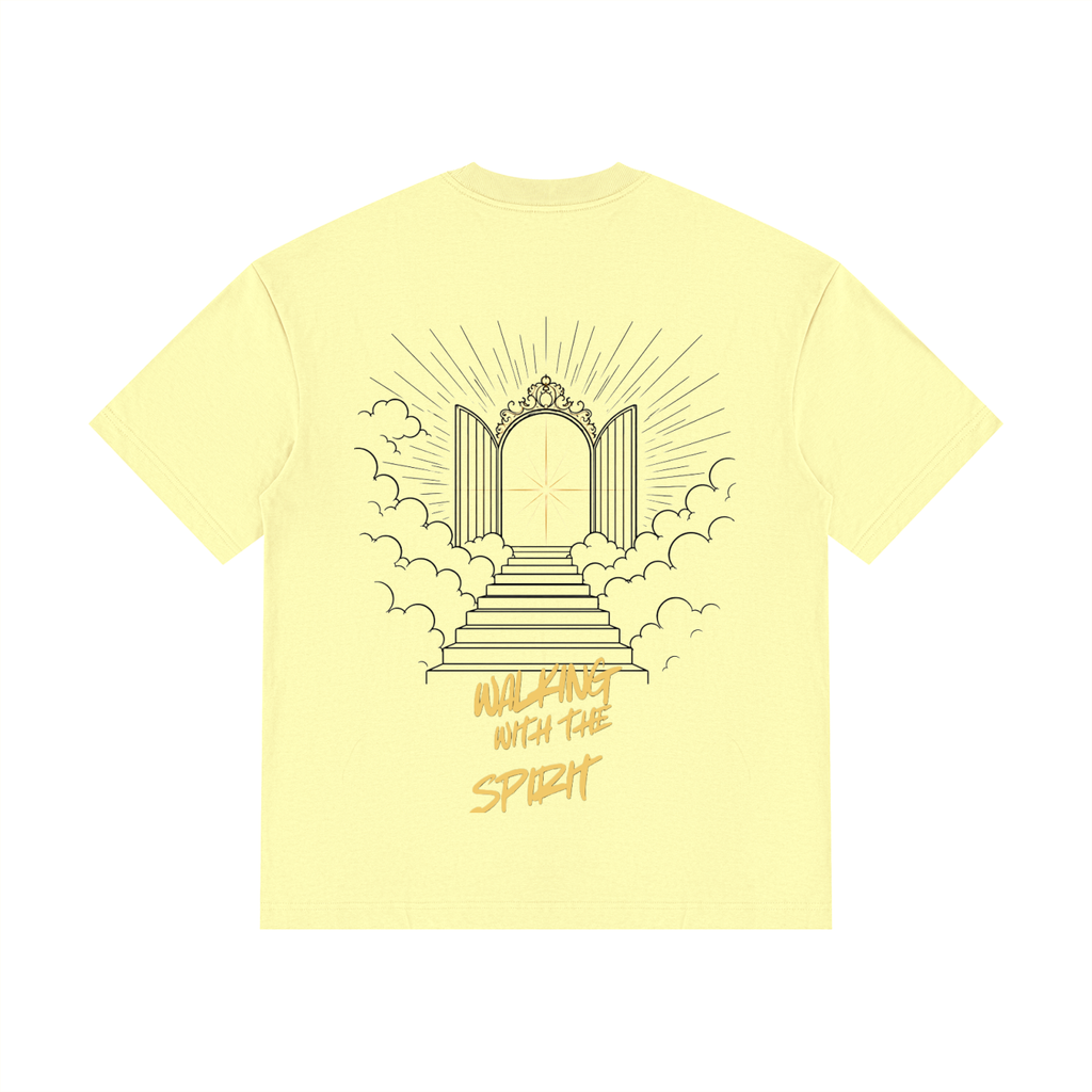 Unisex Drop Shoulder Cotton T-Shirt