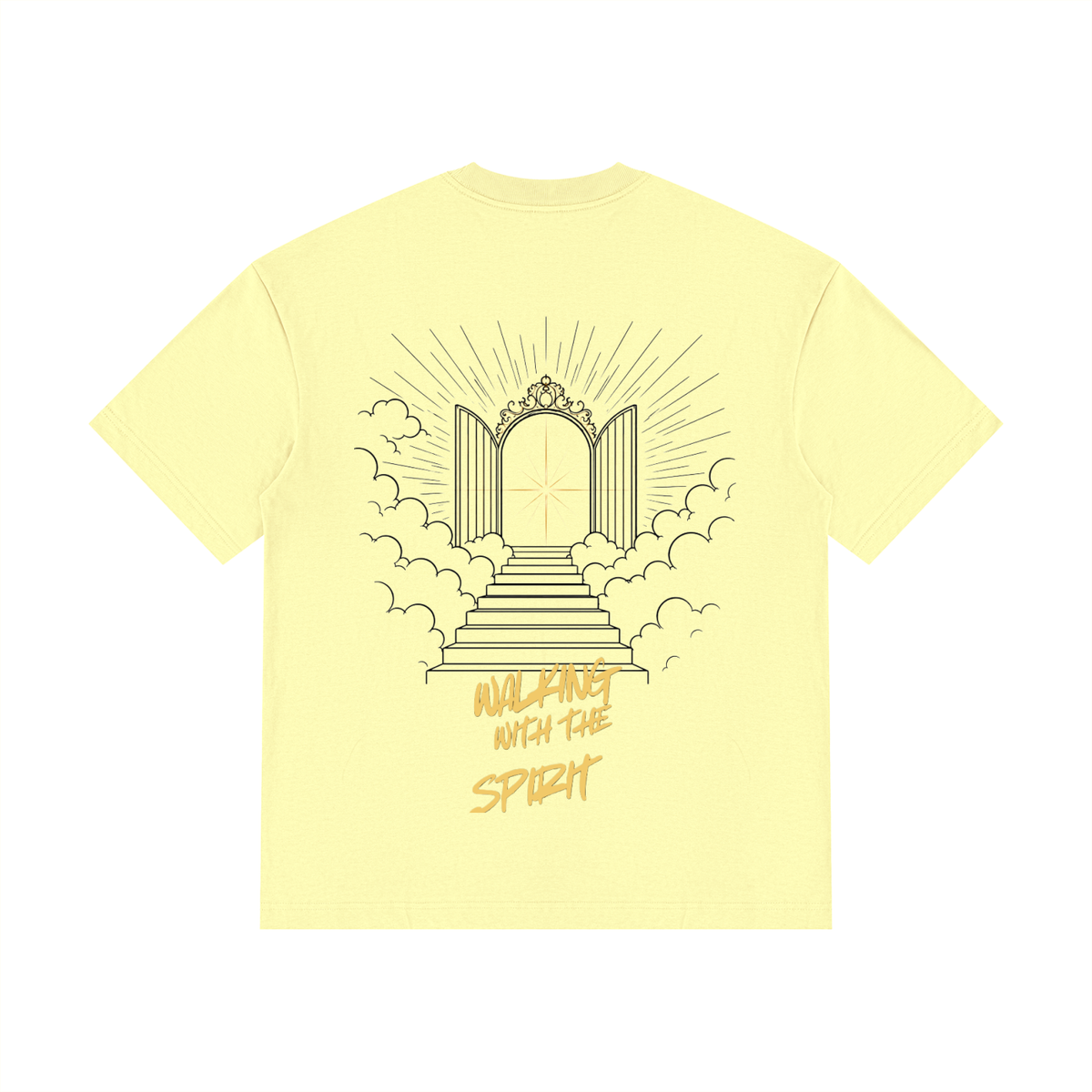 Unisex Drop Shoulder Cotton T-Shirt