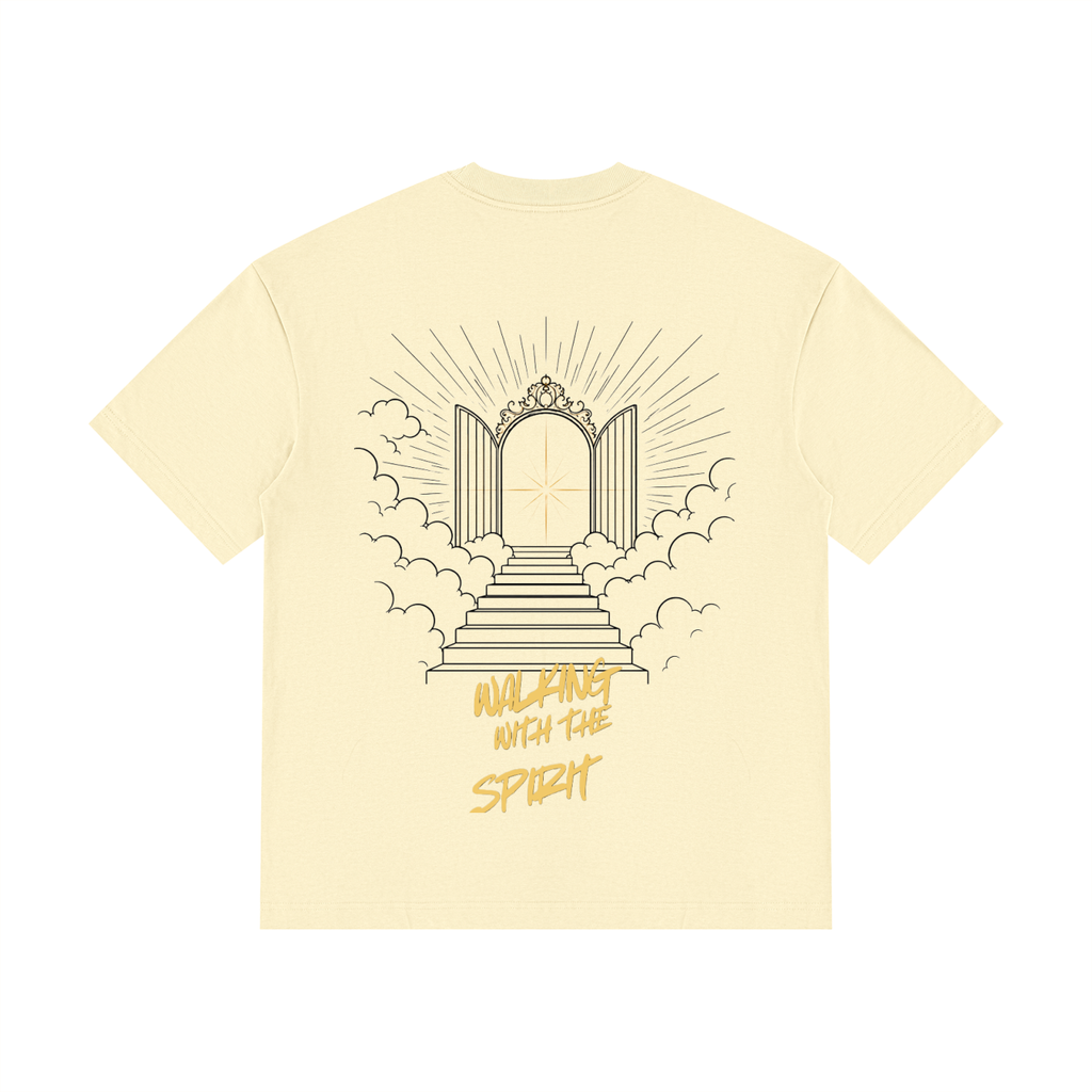 Unisex Drop Shoulder Cotton T-Shirt