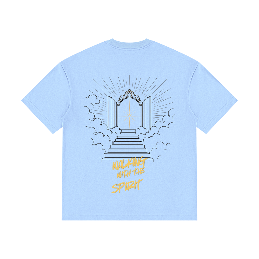 Unisex Drop Shoulder Cotton T-Shirt