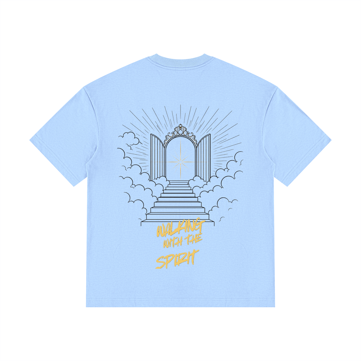 Unisex Drop Shoulder Cotton T-Shirt