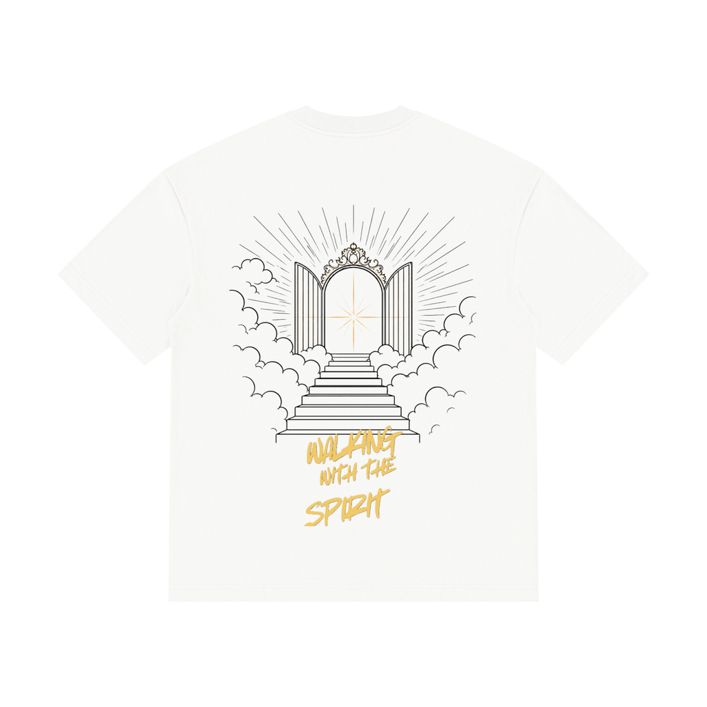 Unisex Drop Shoulder Cotton T-Shirt